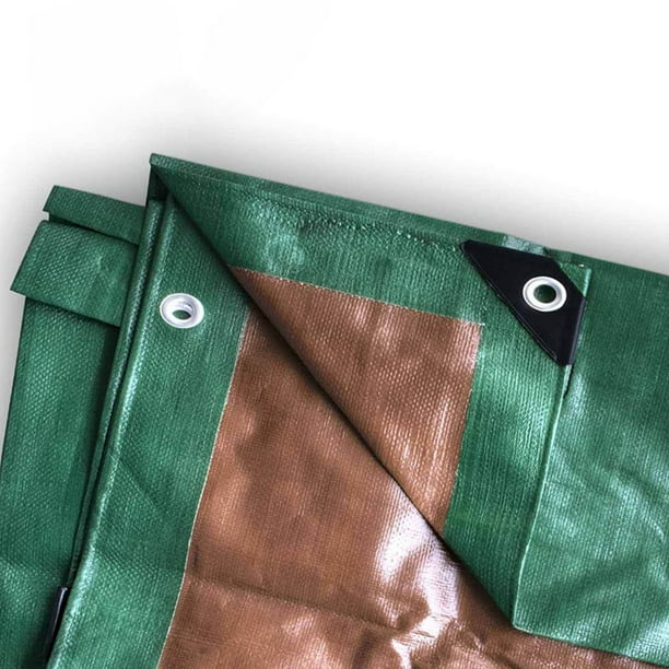 5mil Thick Waterproof Large Tarps Heavy Duty Waterproof UV Resistant Rip and Tear Proof with Grommets and Reinforced Edges Tarpaulin Camping Clear